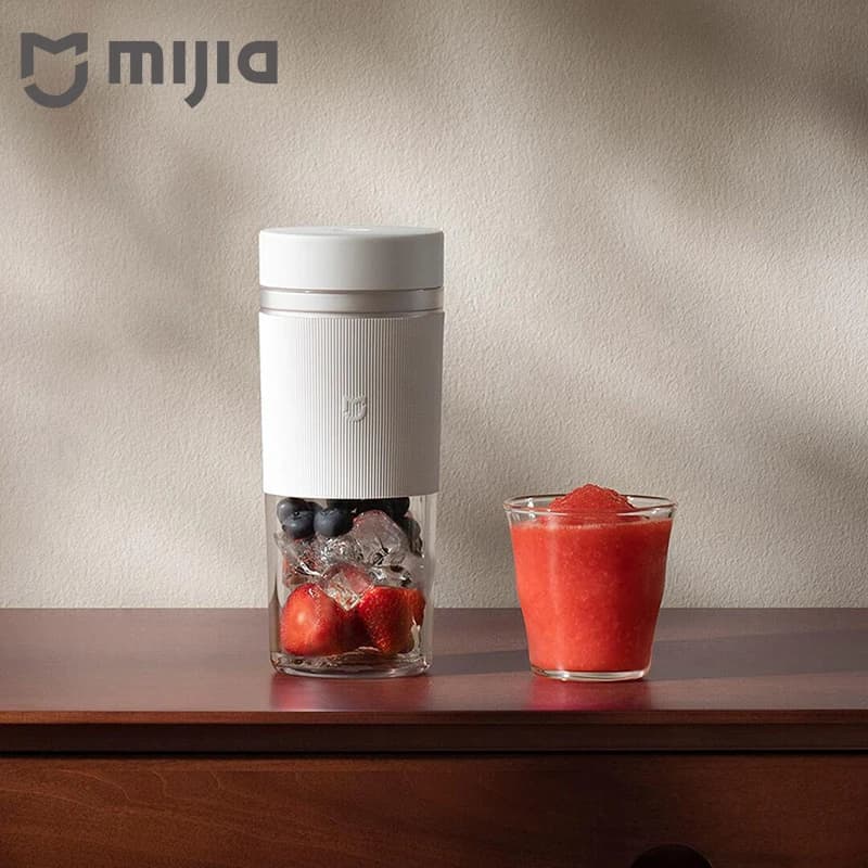 Frullatore Portatile MIJIA 2, Estrattore di Succo Elettrico, Macchina per Frullati di Frutta, Spremiagrumi, Processore Alimentare da Cucina