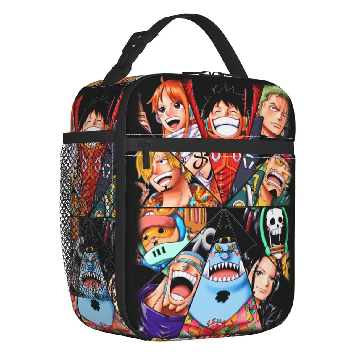Borsa Termica Personalizzata One Piece Monkey Luffy per Uomo e Donna, Impermeabile, Anime Cooler, per Ufficio, Picnic, Viaggi