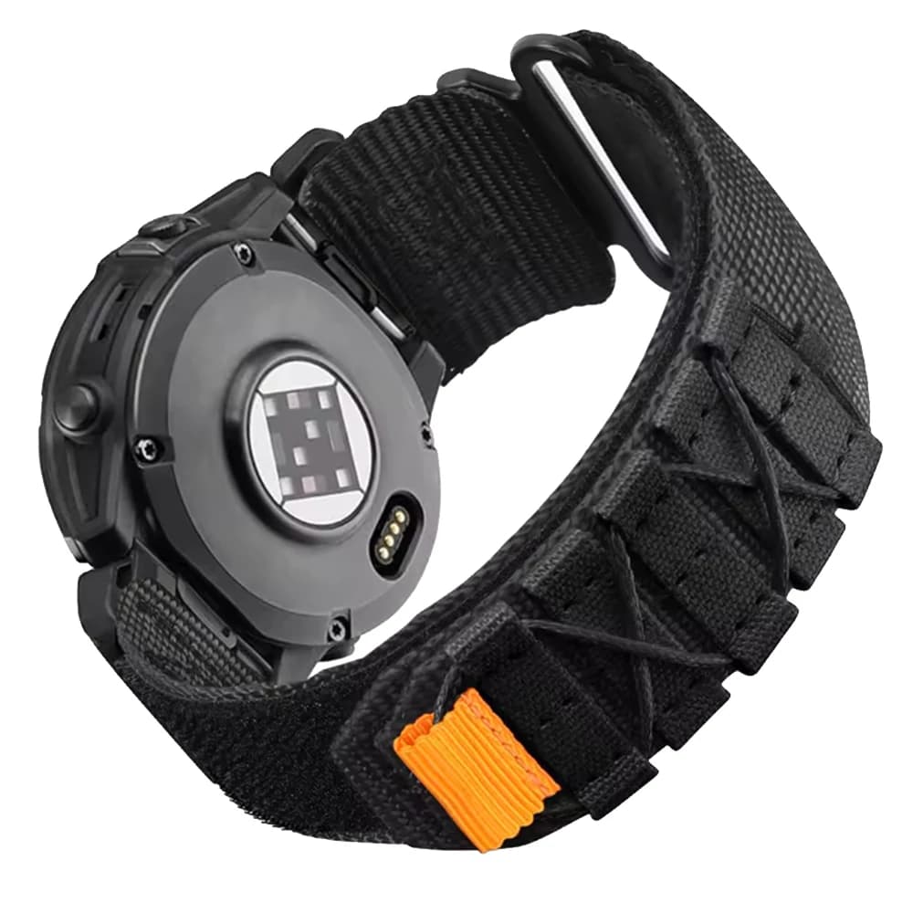 Cinturino in nylon Quick Fit 20mm 22mm 26mm per Garmin Watch Fenix 8 E 7 7X 6 6X Pro/Epix Pro 51mm 47mm/Fenix 5 5X Plus cinturino intrecciato