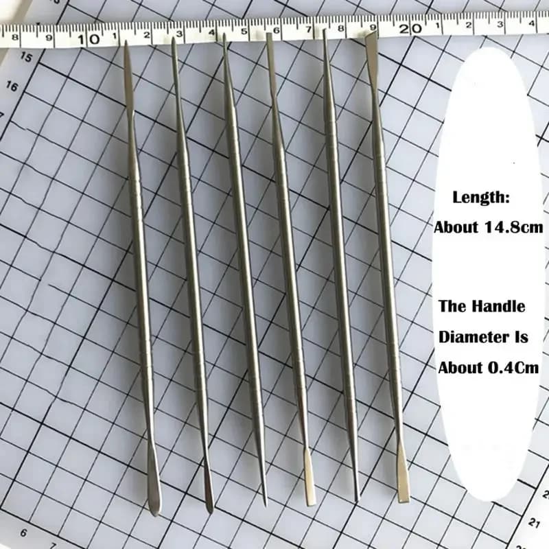 1PCS DIY Stainless Steel Clay Carving Tool Polymer Clay Sculpture Carving Knife Carving Accessories Grafting Modeling
