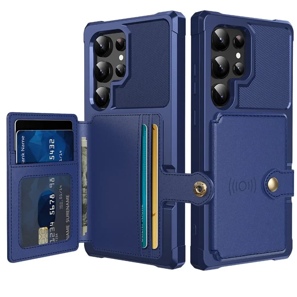 New Wallet phone Case for Samsung Galaxy S26 S25 S24 S23 S22 S21Ultra S25 S24 S23FE S25Edge A56 A36 Anti-drop protection cover