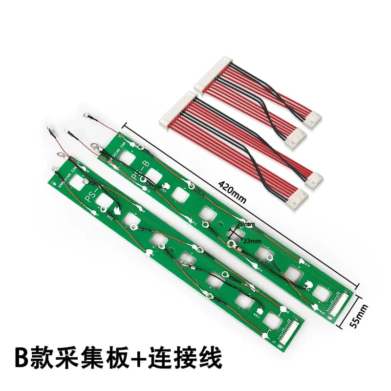 Kit fai da te per batteria al litio ferro fosfato con scheda PCB speciale Pecheng, 16 stringhe BMS PB2A16S20PV19200A