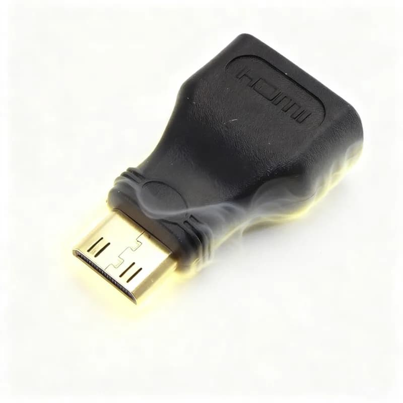 1/2/5pcs Mini HDMI-compatible Converter Male To Standard Extension Cable Adapter Female to Male Convertor Gold-Plated 1080P B4