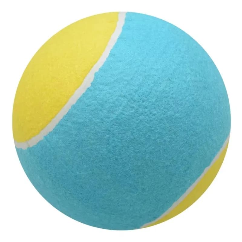 9.5 Inch Custom Print Inflatable Giant Tennis Balls Pet Dog Play Toy