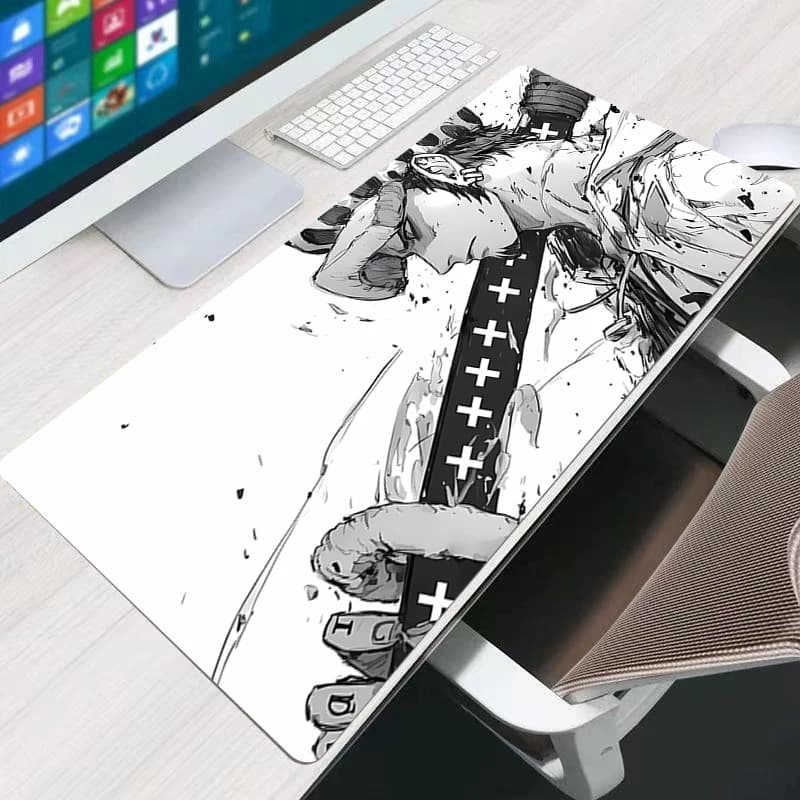 Carpet for Mouse 90x40cm One Piece Law Anime Accessories for Gaming Carpet for Keyboard Varmile Carpet for Gamer Mousepad