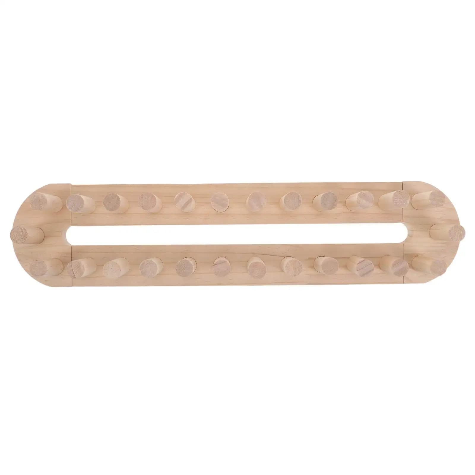 Wooden Yarn Blanket Maker DIY Craft Loom Adjustable Modular Weaving Base Board Chunky Knit Throw Blanket Loom for Home Studio