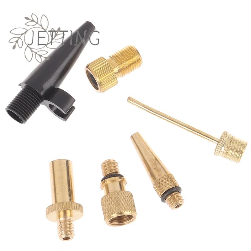 Hot 1Set Kit di aghi per gonfiaggio Tubo dell'ago Palla sportiva Basket Calcio Pallavolo Bici Tubo per pneumatici Kit di gonfiaggio Strumento per pompa d'aria