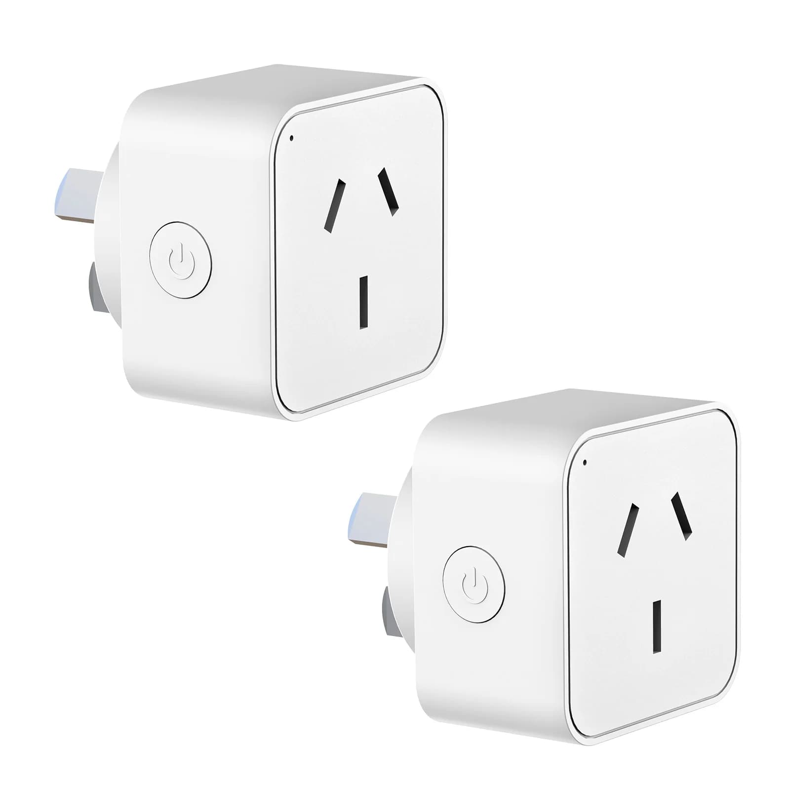 AU smart WiFi plug and socket, with energy monitor, voice control Alexa/Google, remote control and timer 2.4GH 16A
