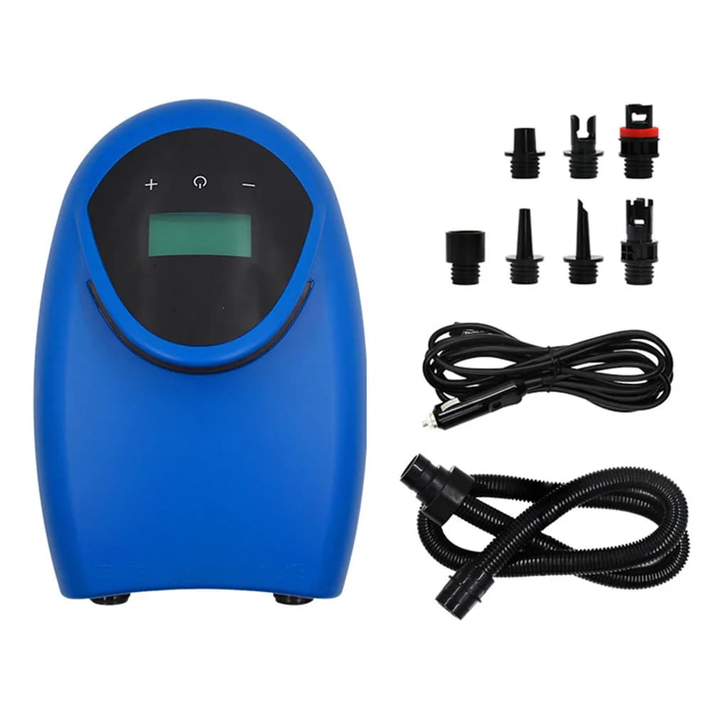 1 Set di pompe elettriche per paddle board, compressore da 20 PSI con spegnimento automatico per gonfiabili e kayak, accessori per barche