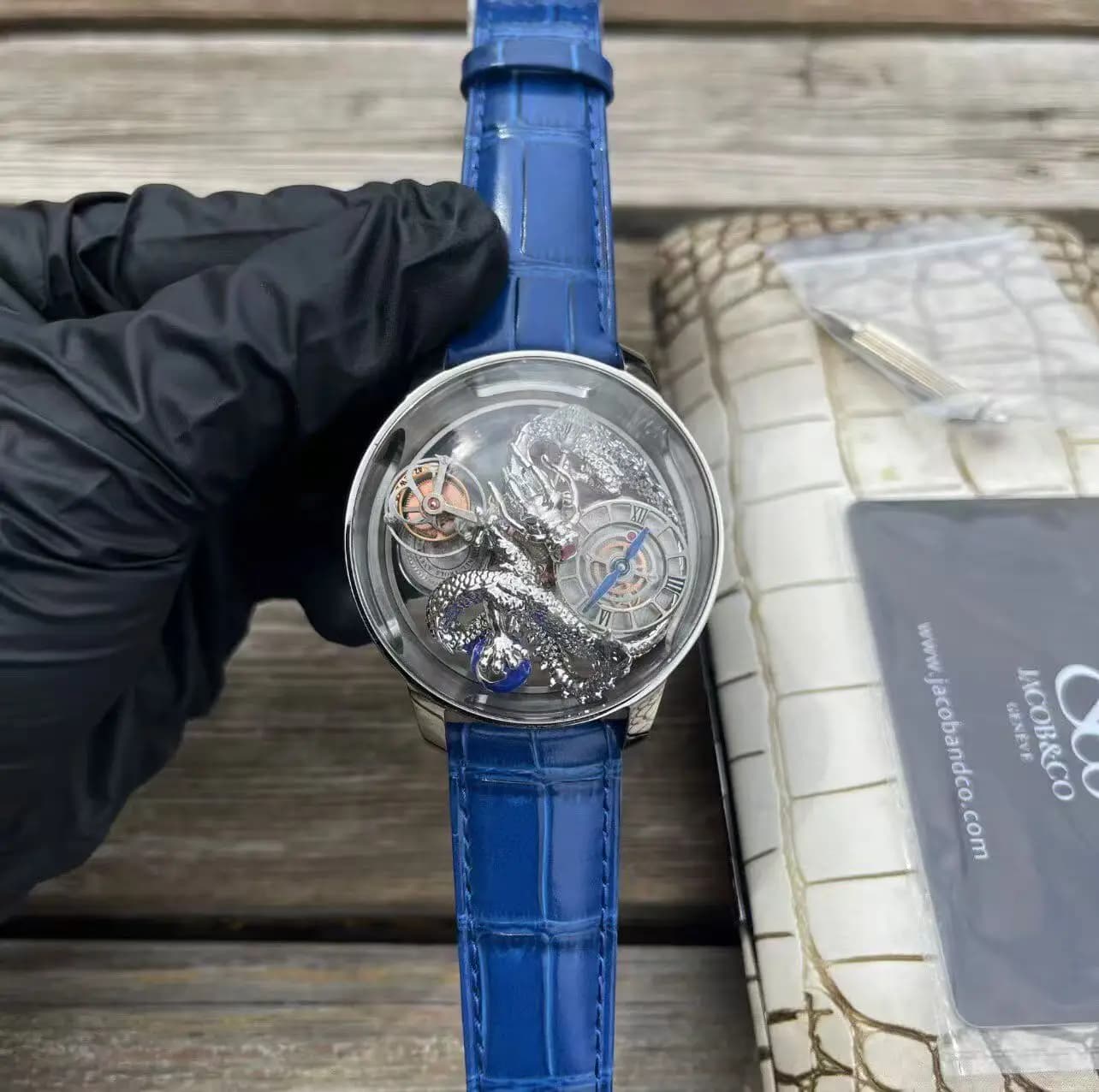 Men's Watch Celestial Tourbillon Oriental Dragon Watch High-end Precision Sapphire Glass
