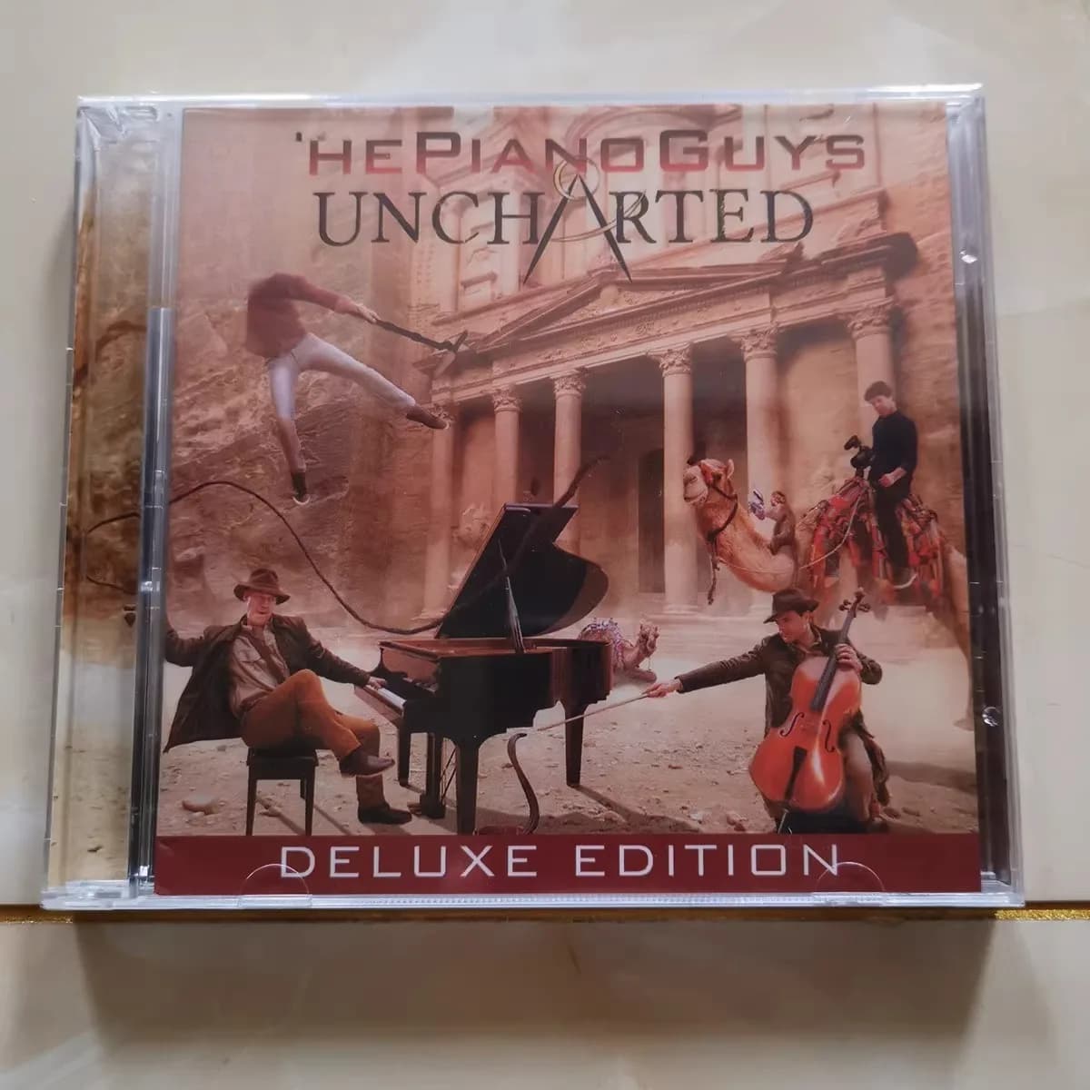 The Piano Guys Uncharted Deluxe Edition: Crossover Classico-Pop, Coperture Strumentali per Piano e Violoncello, Musica Cinematografica Epica da Collezione