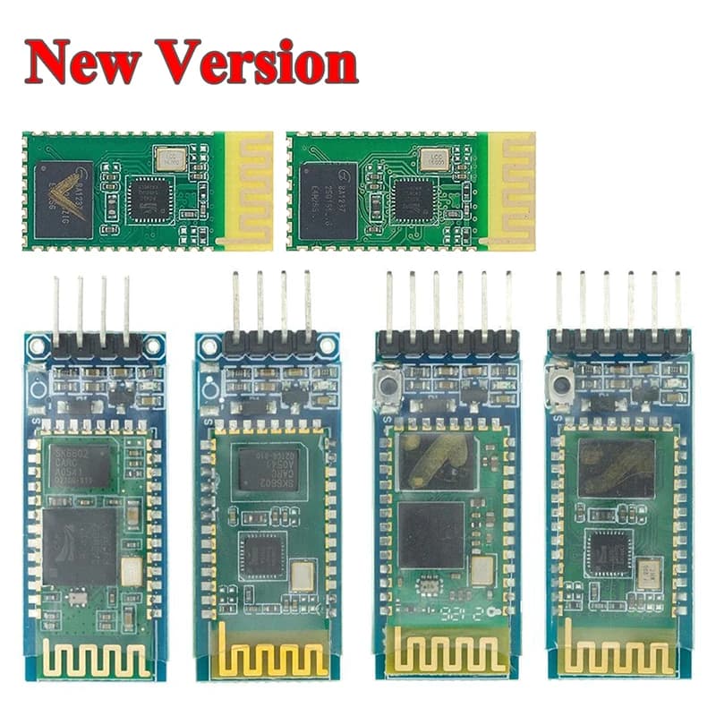 HC-05 HC-06 Wireless Transmitter Slave Module Bluetooth RF HC05 / HC06 Converter and Adapter from RS232 / TTL to UART for Arduino