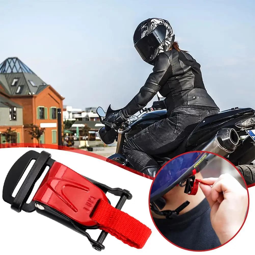 Underwear buckles for motorcycle helmet Fast sewing clip buckles for motorcycle, flexible underwear strap clip for motocross helmet H6O7