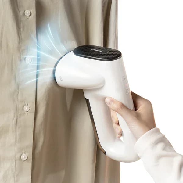 Neakasa Portable Vacuum suc tion Hand Steamer Iron for Clothes with Extra Removable Water Tanks