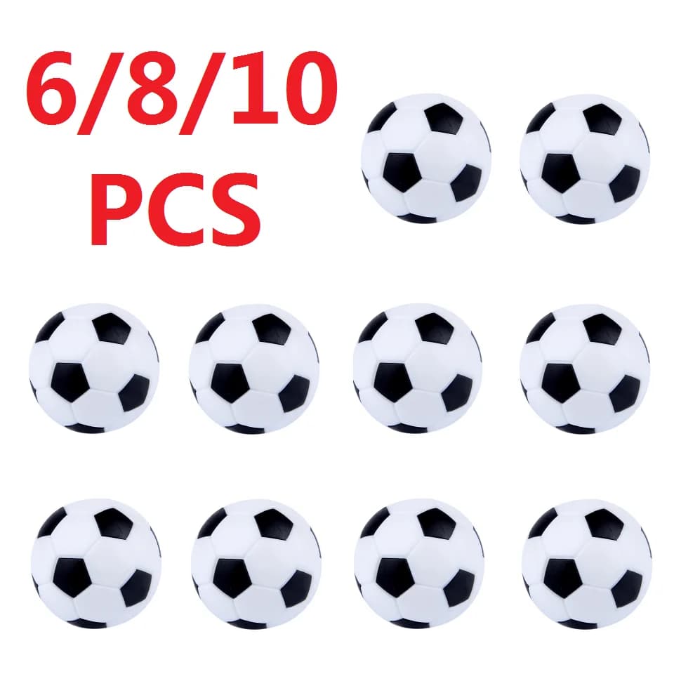 6 ~ 10 pezzi 32mm calcio balli da calcio gioco di ricambio giochi da tavolo ufficiali tavoli palloni da calcio indoor gioco da tavolo genitore-figlio