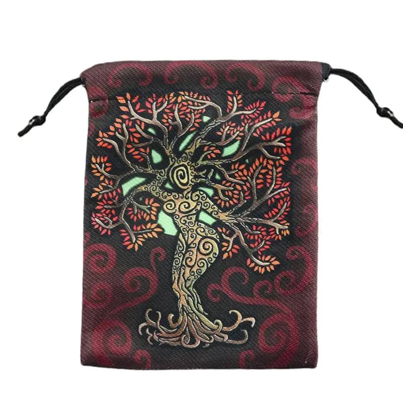 13x18 cm Borsa portaoggetti per carte dei tarocchi in velluto Gioco da tavolo Mini pacchetto con coulisse Gioco da tavolo Carte dei tarocchi Borse portaoggetti Giochi da tavolo