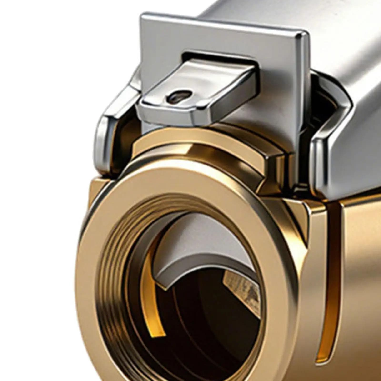 Adattatore per Valvola Gonfiabile, Connettore Clip per Pneumatici, Ugello Gonfiatore Durevole per Auto, Moto, Bicicletta, Camion