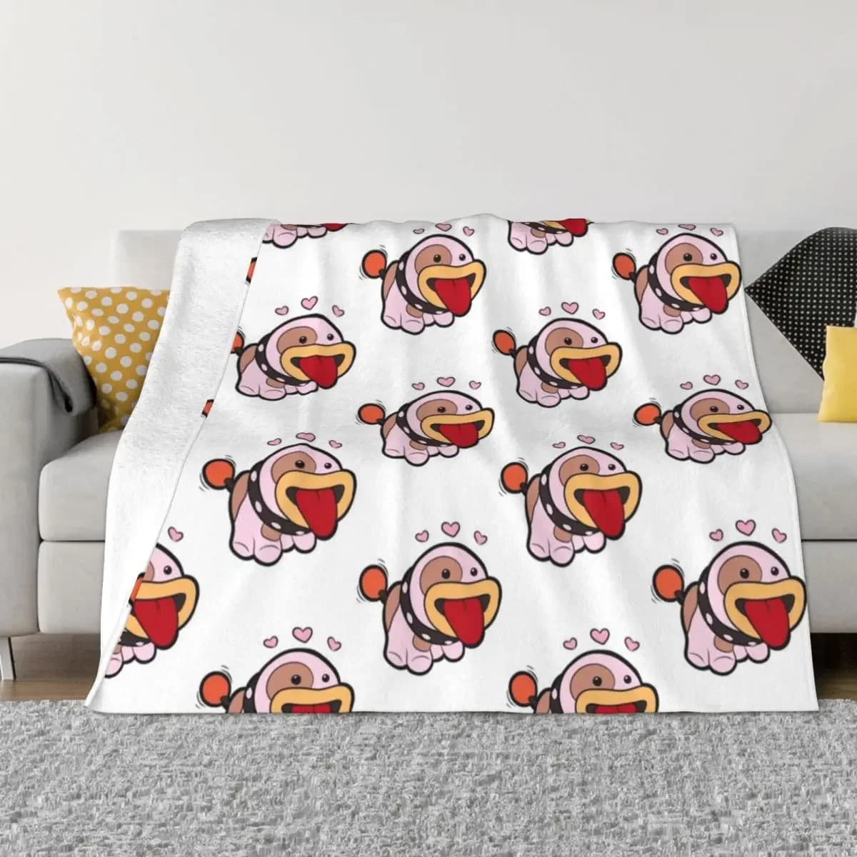 Coperta da tiro Poochy per decorazioni manga invernali flanella coperte turistiche