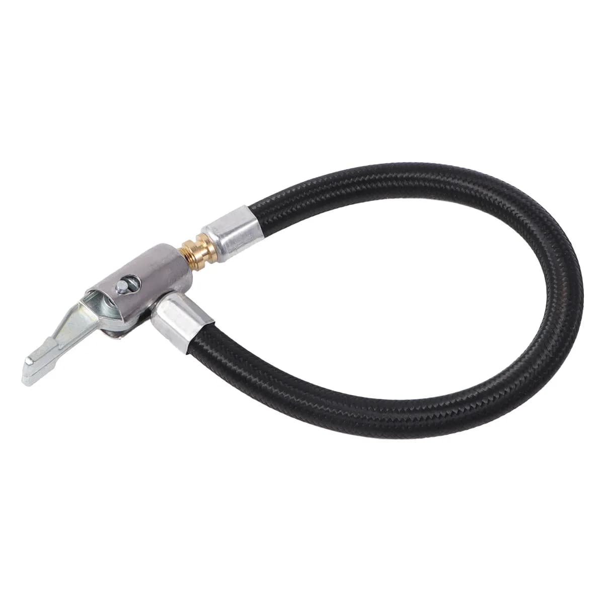 Adattatore Professionale per Gonfiaggio Pneumatici con Attacco Rapido, Tubo di Prolunga per Gonfiatore ad Aria, Compatibile con