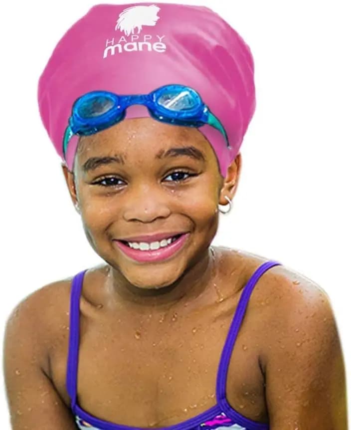 Cuffia da Nuoto in Silicone per Trecce e Dreadlock - Mantiene i Capelli Asciutti Durante il Nuoto e il Bagno