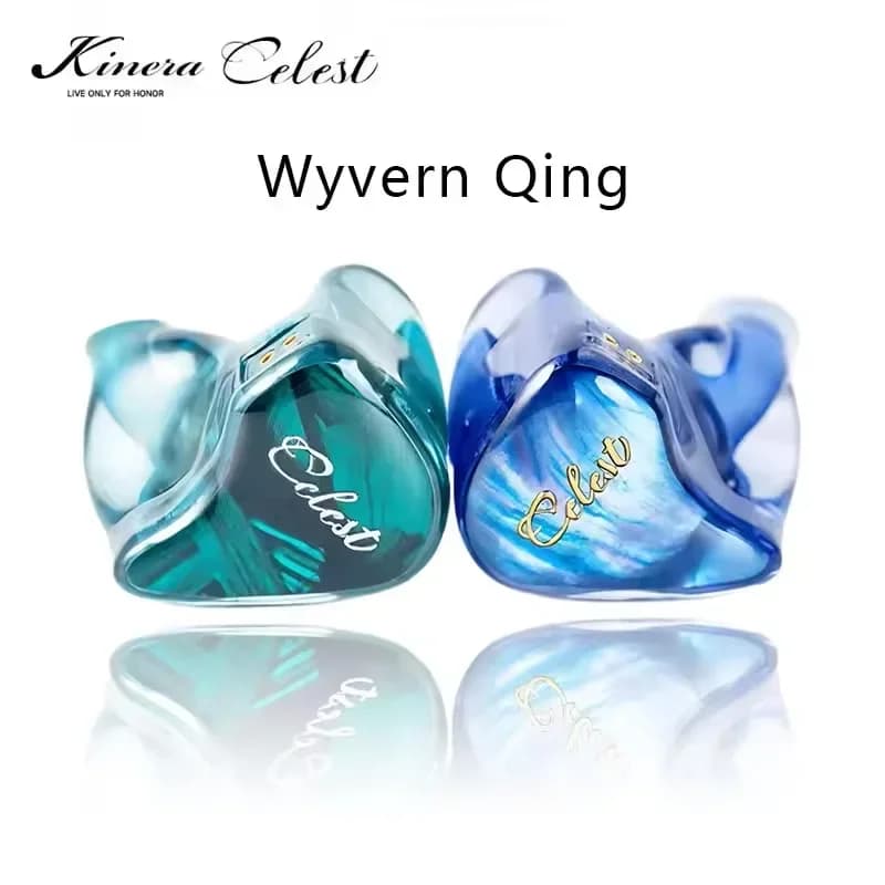 Auricolari In-Ear Celest Wyvern Qing AE, Cuffie HiFi con Microfono, Cavo per Gaming, Auricolari Audio
