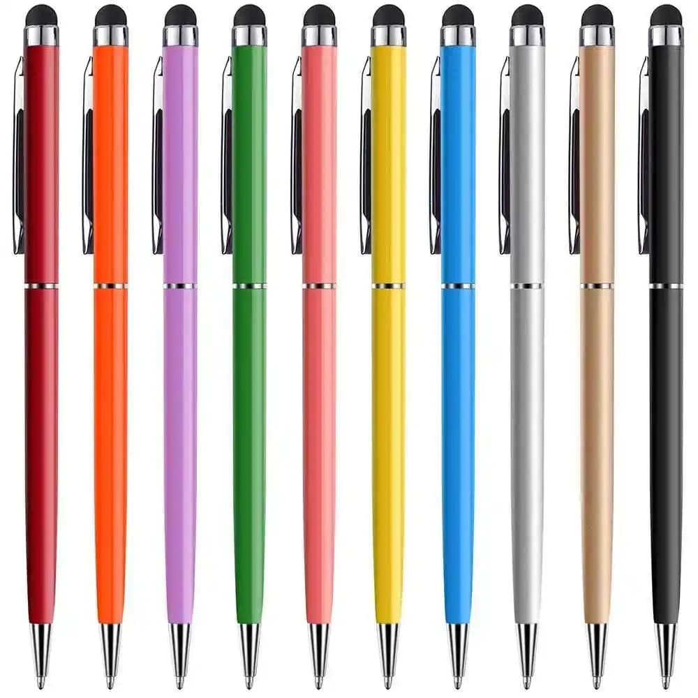 10 Pezzi Penna Stilo Capacitiva Universale con Punta in Gomma per Tablet, iPhone, iPad e Telefoni Android