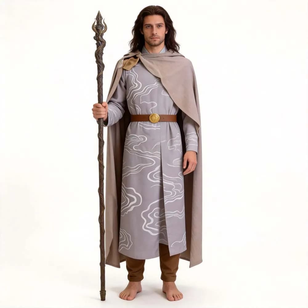 XS-3XL Elf Movie Hobby Elrond cosplay costume Halloween cosplay costume Elrond Elrond cosplay stage costume