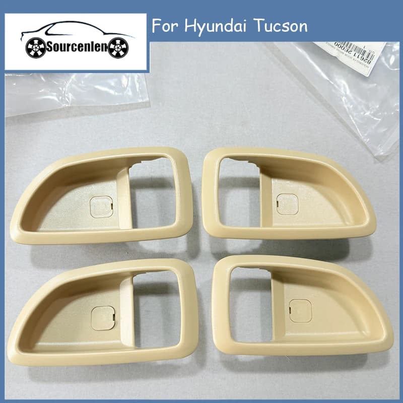 4 pz. per Hyundai Tucson: Cornice Maniglia Interna Portiera 826112E000 826212E000 826122E000 826222E000 82612-2E000XU