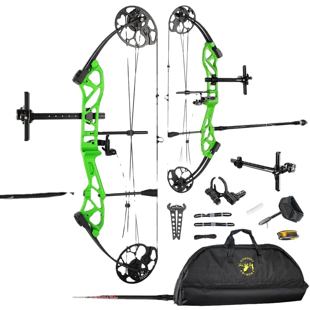 Arco Compound per Bambini da 29 Pollici per Principianti, con Frecce, DL19-30" DW12-40lbs/20-60lbs, Kit Arco da Tiro con l'Arco OEM/ODM