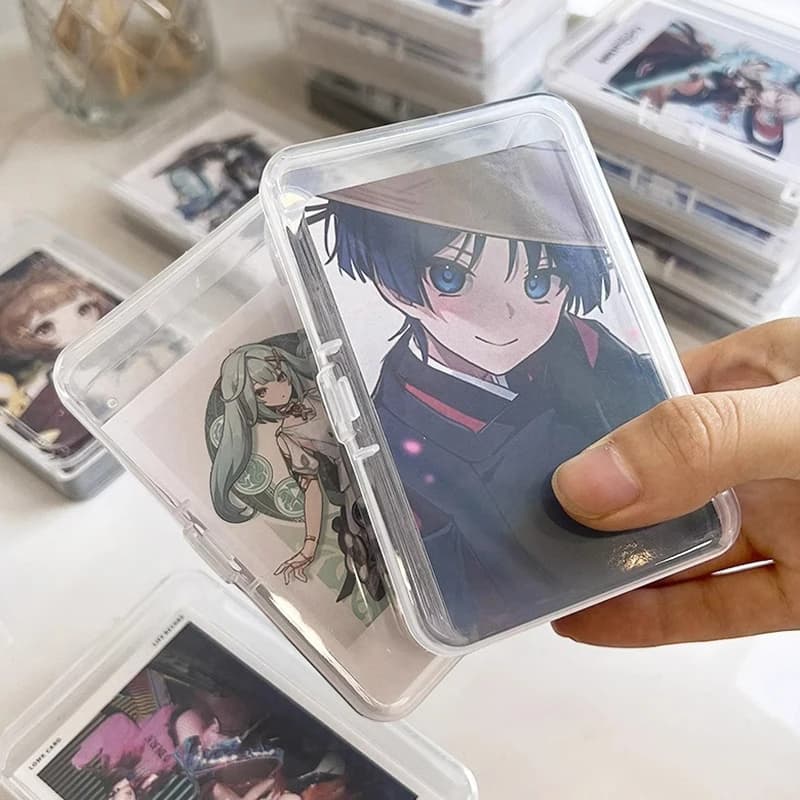Nuovi Organizzatori per Carte, Scatole Trasparenti in Plastica, Contenitori per Carte da Gioco, Custodie in PP per Conservazione, Scatole per Carte da Poker, Giochi da Tavolo