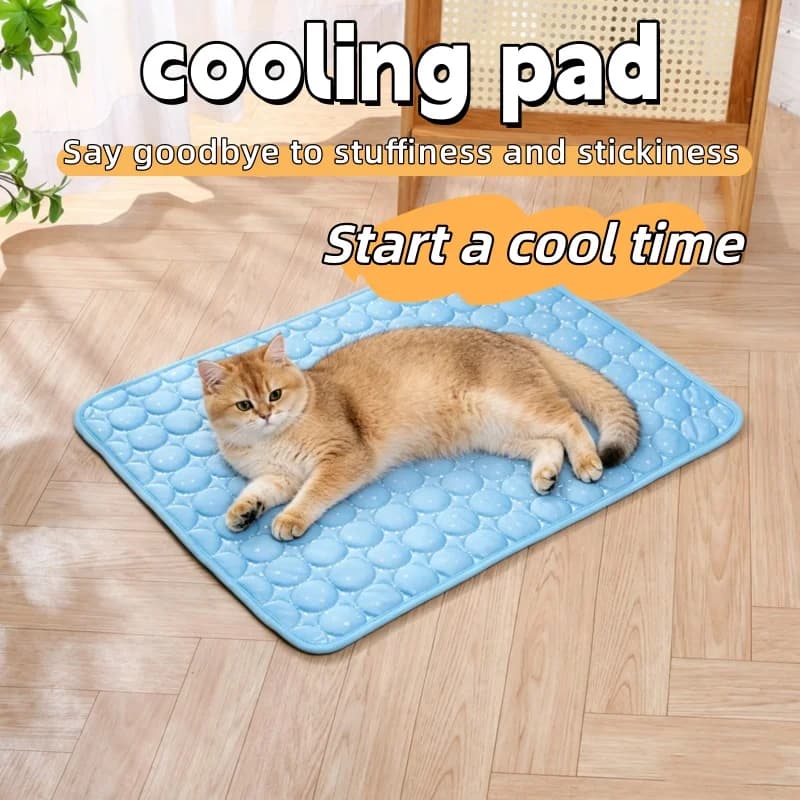 Tappetino Refrigerante Extra Large per Cani e Gatti, Cuscino Rinfrescante Estivo, Coperta Traspirante e Resistente per Divano, Cuccia per Animali Domestici, Accessori per la Casa