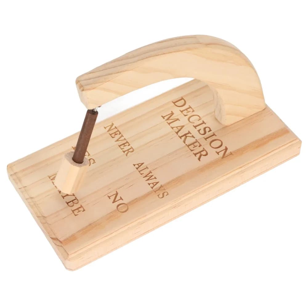 Selettore Magnetico a Pendolo in Legno, Design Unico, Oscillante, per Prendere Decisioni