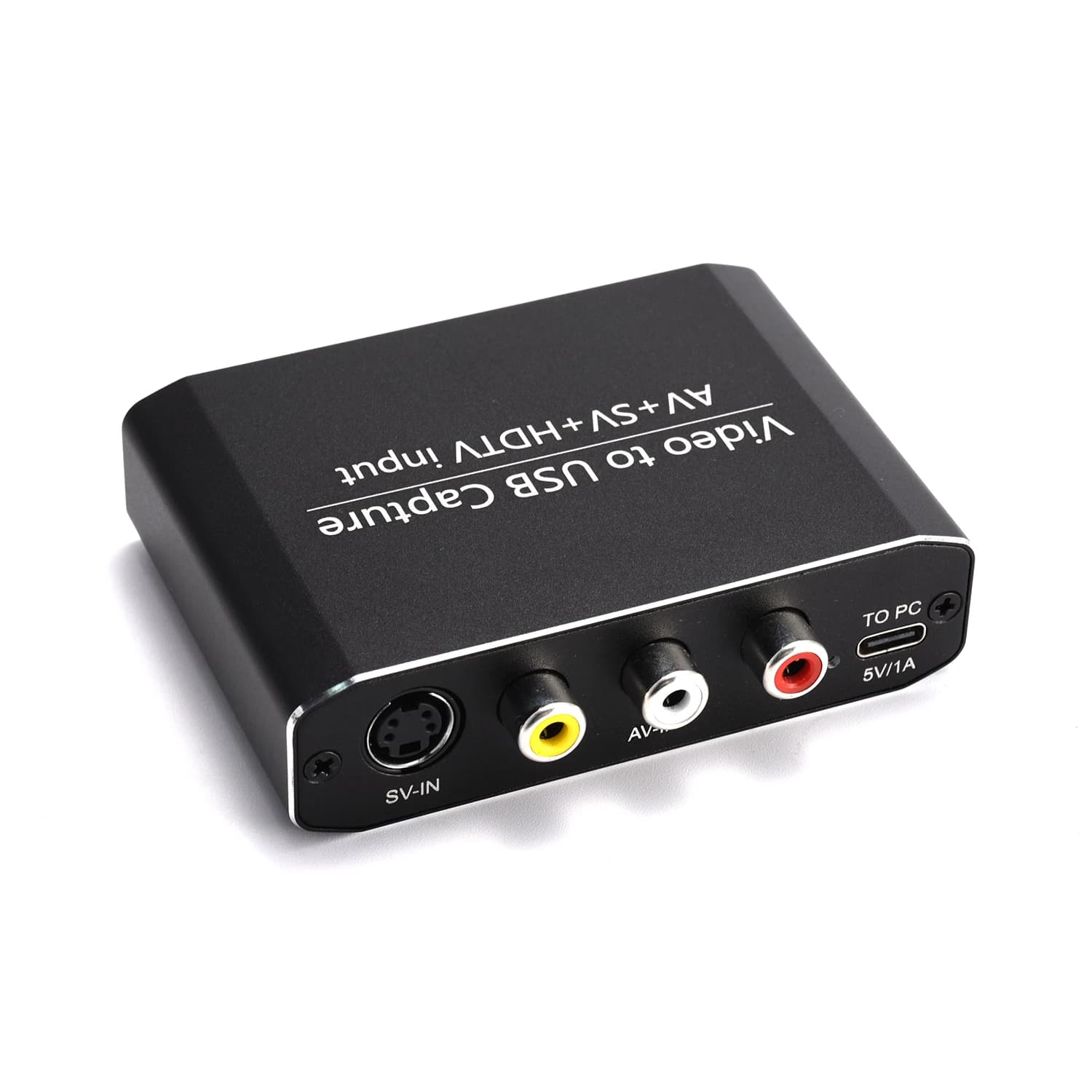 Scheda di acquisizione audio video 1080P 60Hz USB 3.0 AV SV S-Video HDMI con loop HDMI per fotocamera, laptop, PC, giochi, streaming live e registrazione