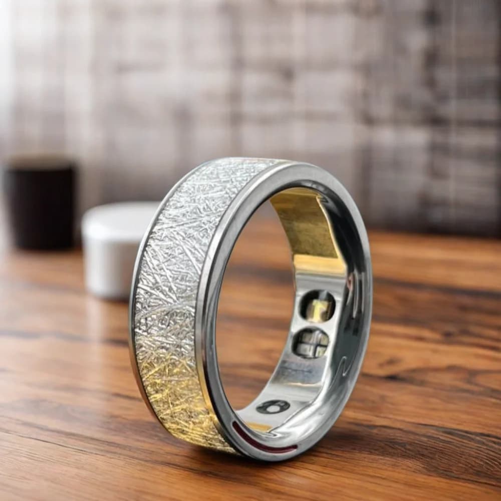 High Quality Remote Control Smart Ring Oxygen Pressure Sleep Counter Couple Health Rings For Men And Women
