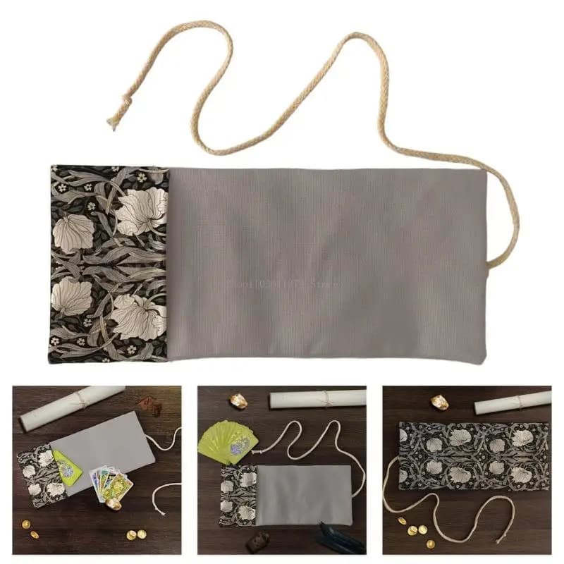 Borsa per giochi da tavolo da tavolo Buste per carte da gioco arrotolabili per confezioni regalo Borsa pieghevole