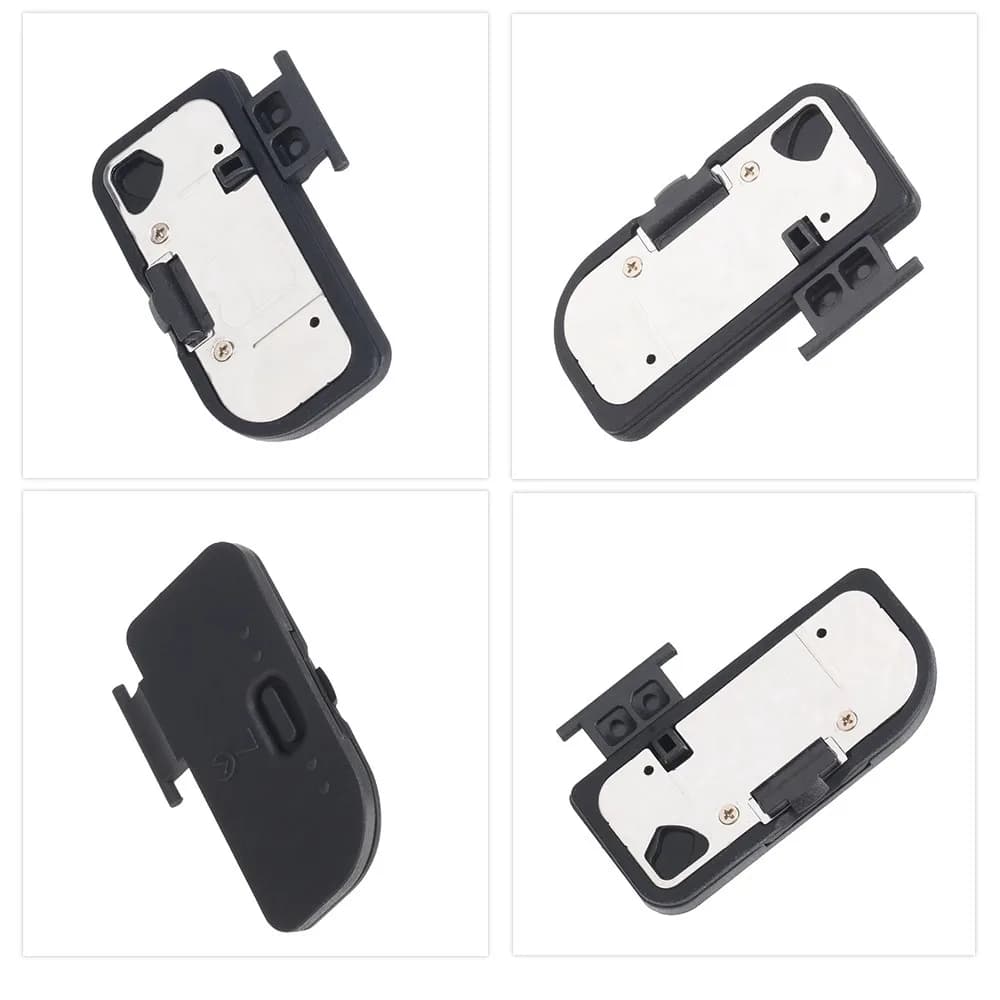 Copribatteria inferiore di ricambio per fotocamera DSLR Nikon D850 - Plastica nera