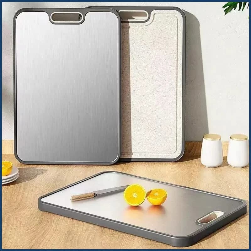 Double Face Titanium Tagliere Kitchen Tagliere For Pure Titanium Wheat Candle For Food Use Double Face PP Hot