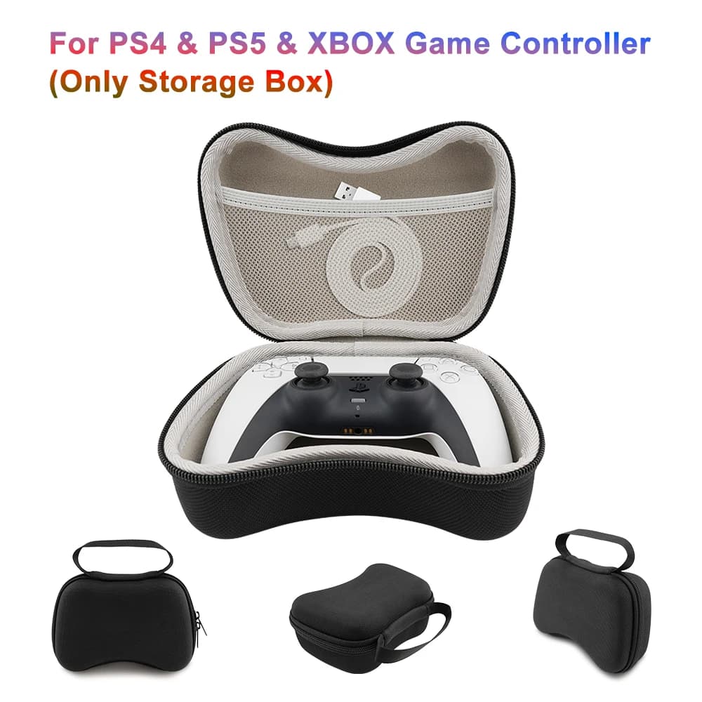 Custodia rigida per Playstation 5 PS5/PS4 e XBOX Custodia protettiva per console di gioco Custodia protettiva da viaggio in EVA per accessori controller PS5
