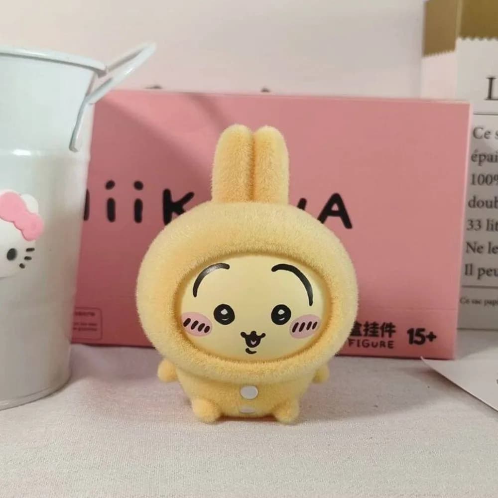 Usagi Blind Box from Chiikawa Pajama Face-swap Vinyl Figure Charm Series, Gift , Ornament, Bag Charm & Phone Pendant