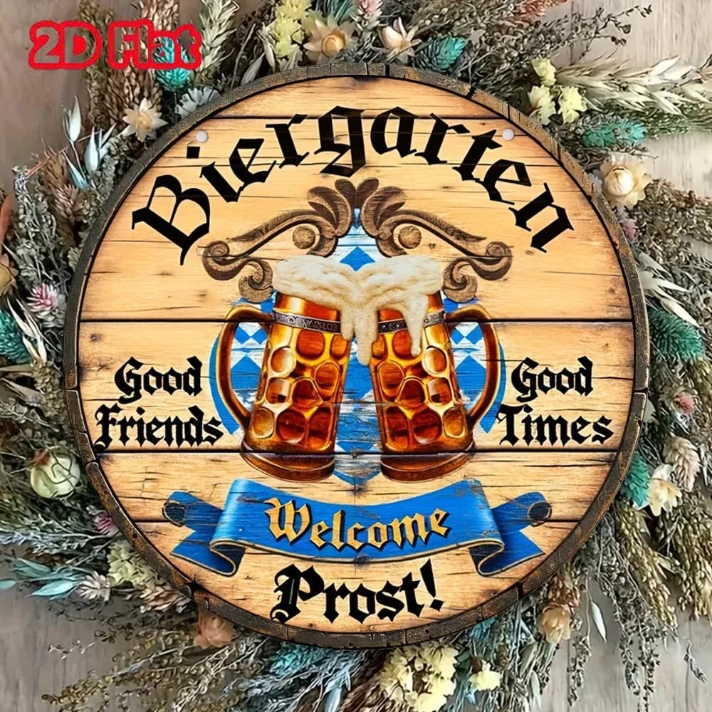Decorazione Murale con Boccali di Birra Oktoberfest, Regalo per Amici e Famiglia, Arredo Bar Domestico