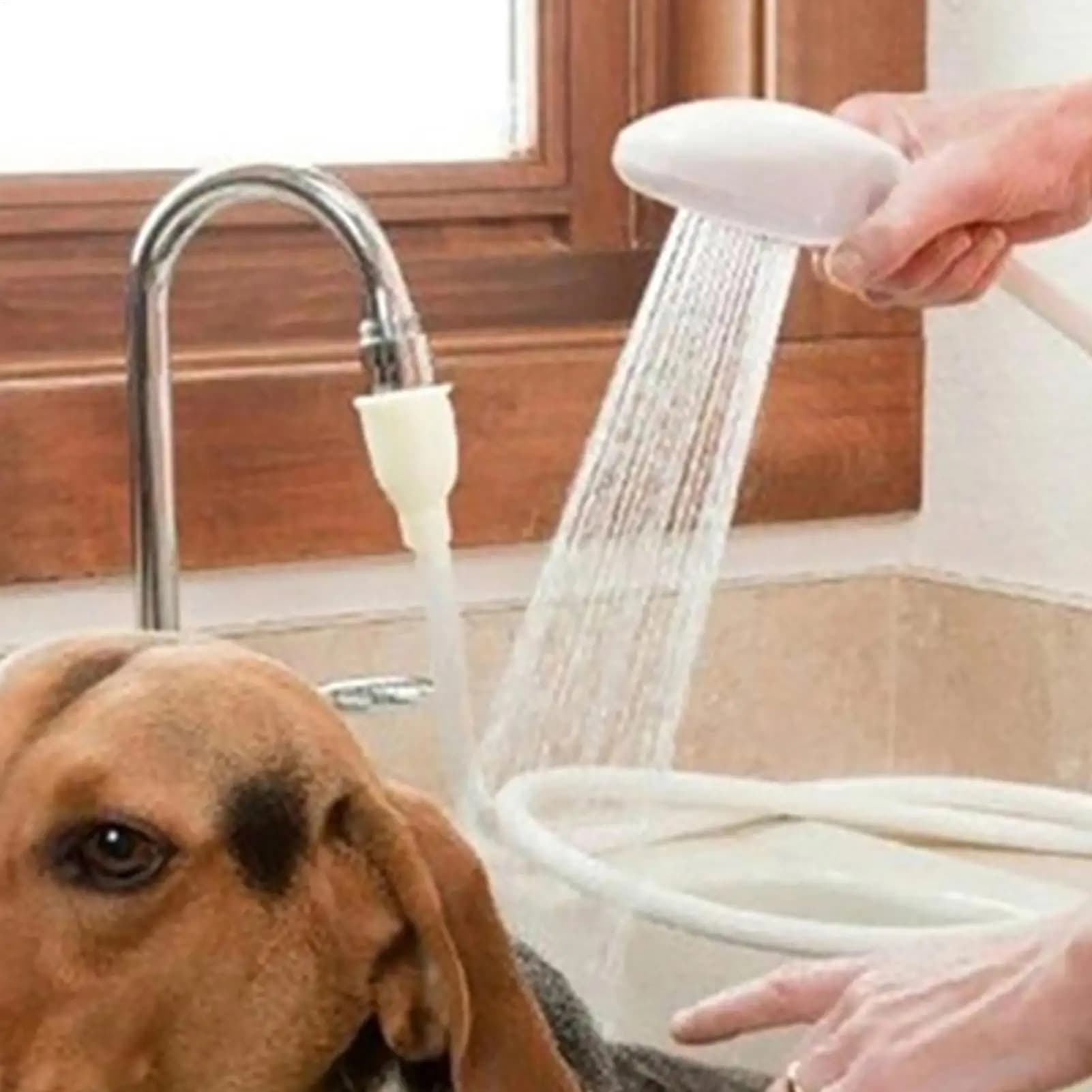 Multifunctional Shower Lengthened Pet Bathing Shower Dog Cat Easy Bath For Bathtub Faucet Pet Faucet Sprayer Portable Sink Spray