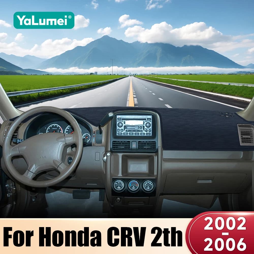 For Honda CR-V CRV 2th 2002 2003 2004 2005 2006 Car Dashboard Mat Sun Shade Instrument Desk Non-slip Cover Accessories