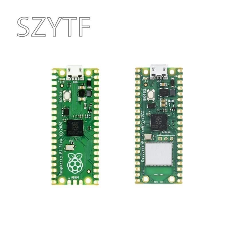 Microcontroller development card Raspberry Pi Pico W wireless wifi dual core programming