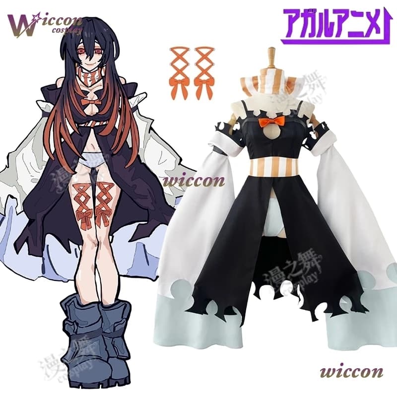 MaG I Love Empool Cosplay Costume Slot Dig Out Lingerie Jirai Kei Anime Gachiakuta Wigs With Hot Spalline Halloween Cos