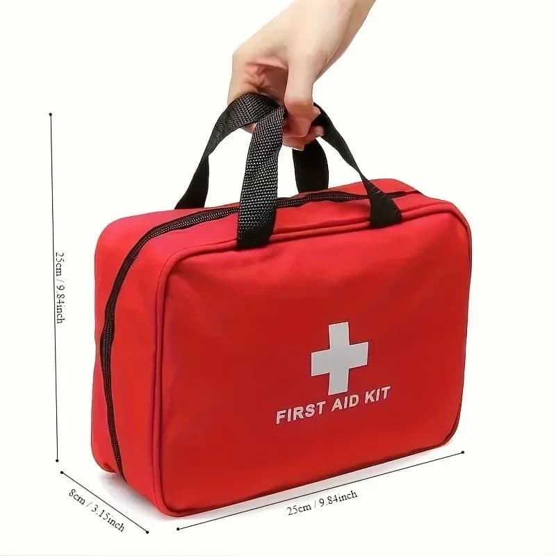 Kit di Pronto Soccorso Multiuso Portatile per Viaggi, Campeggio e Emergenze, Borsa per Conservazione Medicinali, Utile Borsa di Sopravvivenza