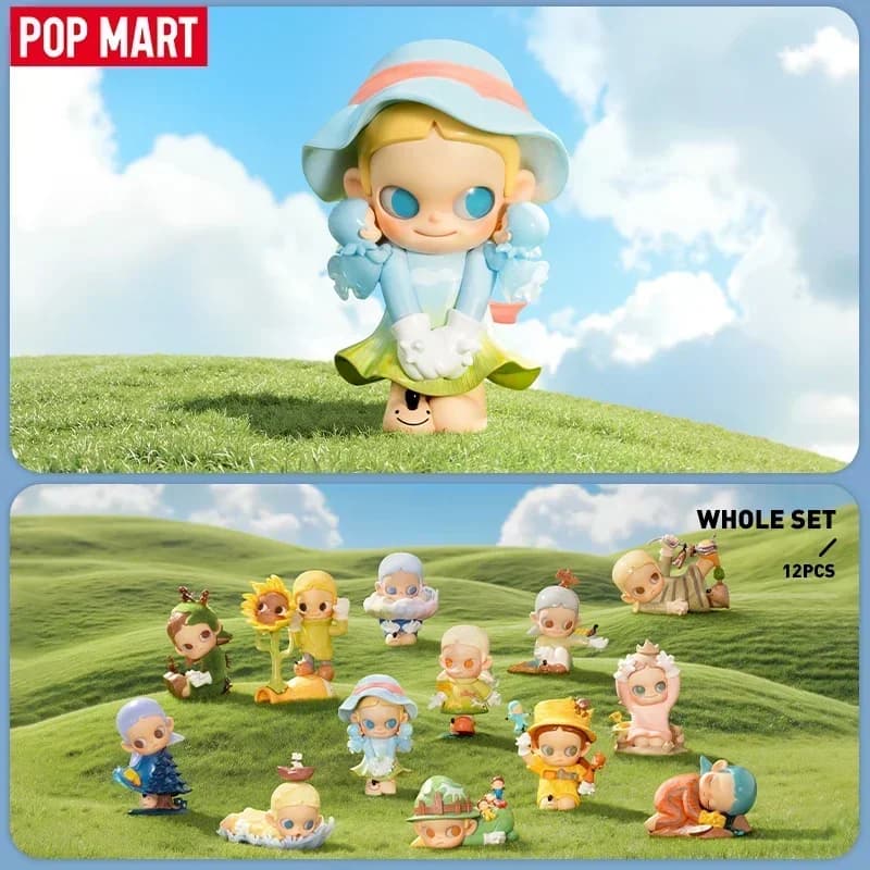 POP MART Zsiga Take It Slow Series Blind Box Toys Kawaii Anime Action Figure Caixa Caja Surprise Mystery Box Dolls Girls Gift
