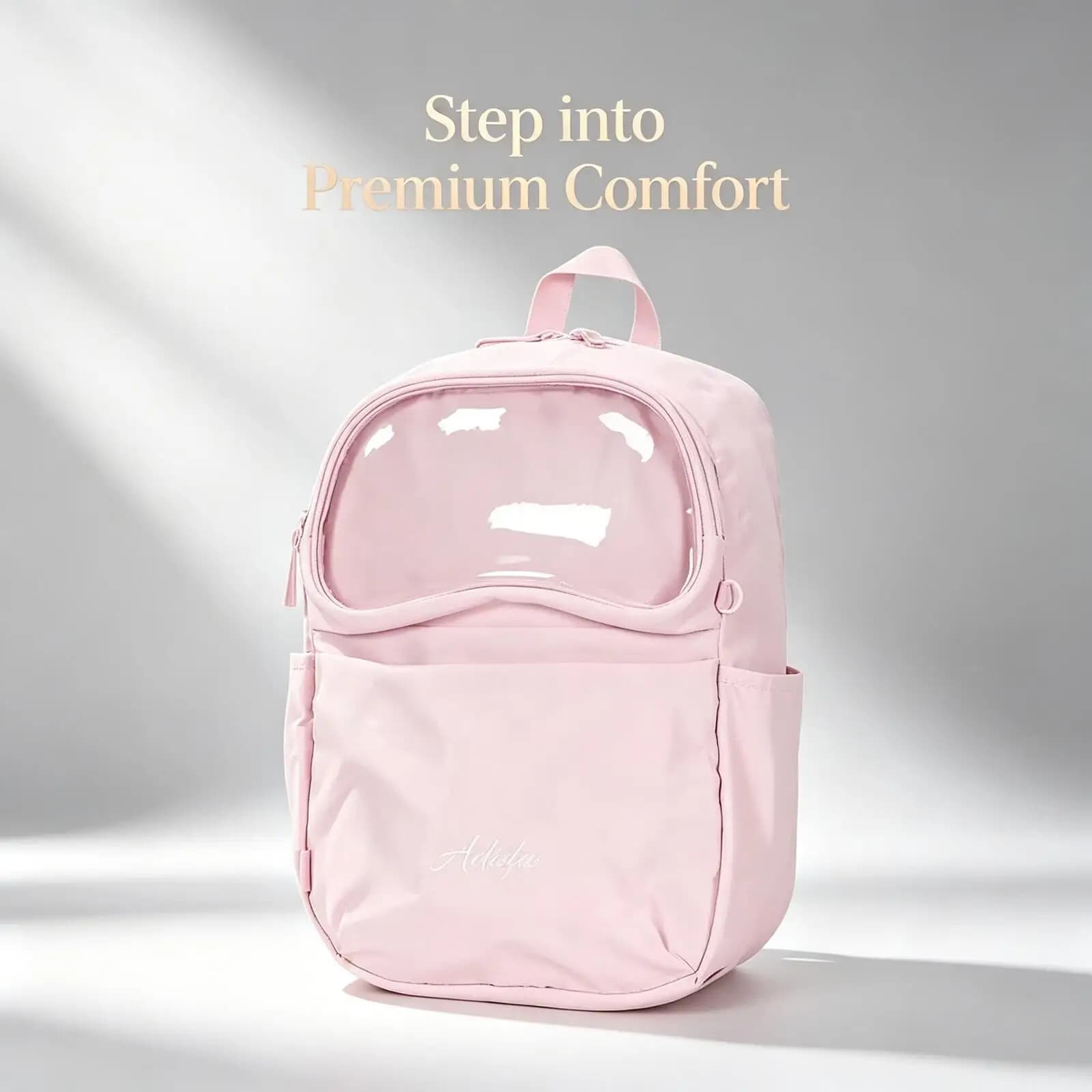 ADIDAS Women Student Travel Laptop Backpack Fashion Storage Fitness School Bag KR5079