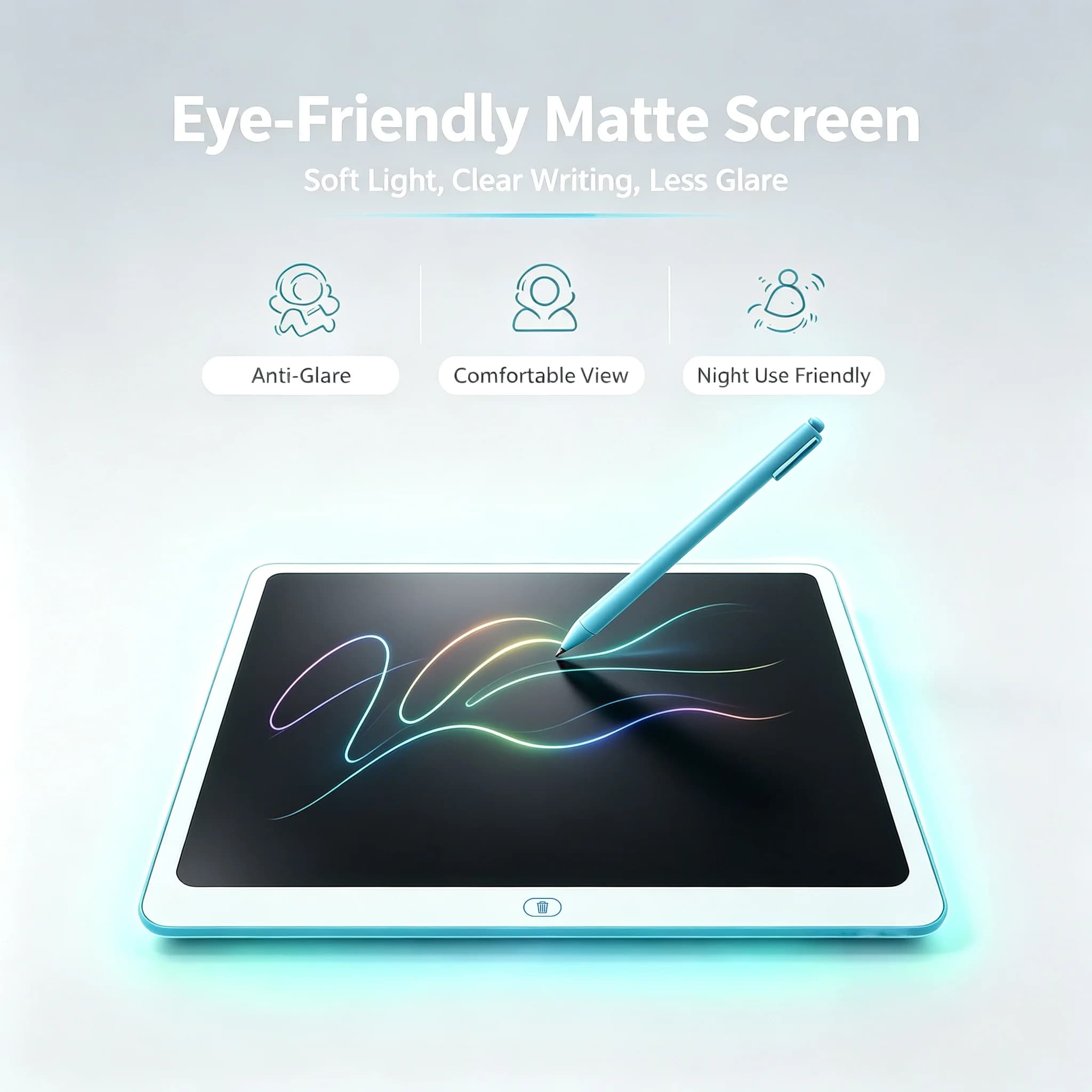 20 Inch LCD Writing Tablet Kids Drawing Board Portable Electronic Handwriting Sketch Pad Children Graffiti Drawing Educational Toy Gift for 3 4 5 6 7 8 Years Old Boys Girls