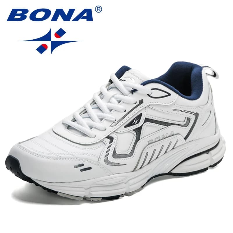 BONAsrsy er BONA 2023 nuovi designer uomo calzature da Jogging antiscivolo scarpe da corsa alla moda uomo scarpe sportive da passeggio all'aperto Sneaker