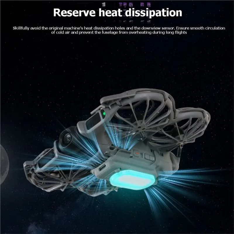 Drone Accessories Colorful Searchlight For DJI Neo 2 Versatile Illuminated Extended Landing Gear